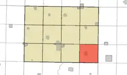 Location in Humboldt County