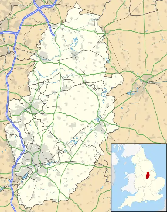 Keyworth is located in Nottinghamshire