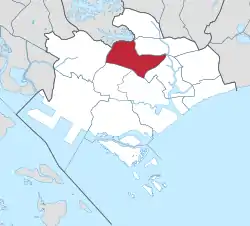 Location in Central Region