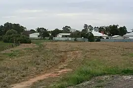 Reservation of the closed Picola branch, headed west from the main line