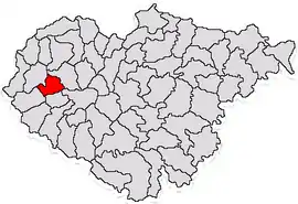 Location in Sălaj County