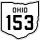State Route 153 marker