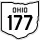 State Route 177 marker