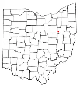 Location of Brewster, Ohio