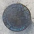 OK-KS-CO Tripoint - USGS survey marker