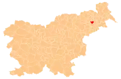 Location of the Municipality of Destrnik in Slovenia