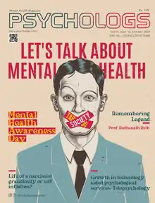 Cover page of October 2020 Psychologs Magazine