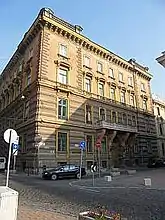 The variously known Odescalchi or Degenfeld-Schomburg Palace (Miklós Ybl,1874), Bródy Sándor utca 14. Built for Count Ágost Degenfeld-Schomburg.