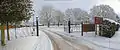 Offley place during the snow in December 2009