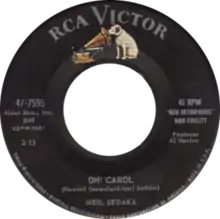 Side-A label by RCA Record