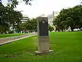 Monument for "Old Market Square Park," Houston