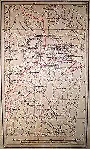 Image 10Map of Old Choctaw country in Mississippi before removal. (from Mississippi Band of Choctaw Indians)