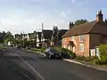 Old Cottages in Little Bookham Street