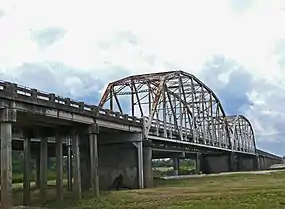 Old San Jacinto River truss bridge – Humble, Texas