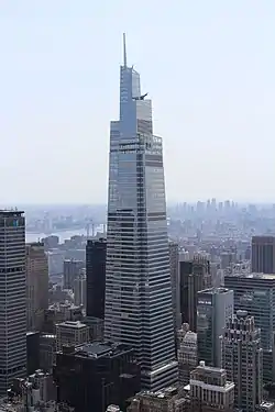 View of One Vanderbilt from the northwest