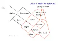 Historic townships in Perth County