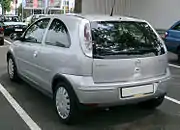 Opel Corsa three-door (2003–2006)