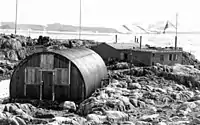 Base A, Port Lockroy, Goudier Islet, Wiencke Island, 6 Jan 1945