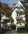 Gothic cottage, 12 Lincoln St. (about 1840).