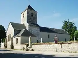 The church in Orgeux