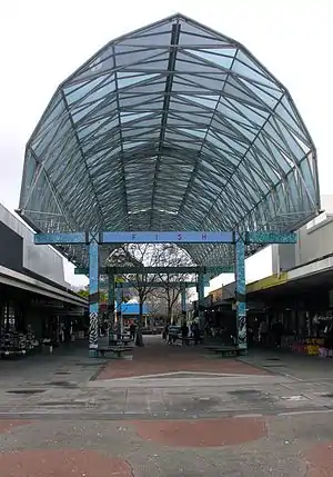 A part of the Ōtara town centre