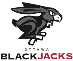 Ottawa BlackJacks logo