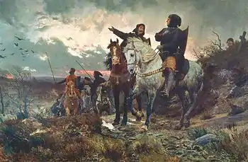 The Conspirators Ride from Finderup After the Murder of Eric Klipping