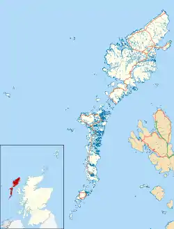 Rodel is located in Outer Hebrides
