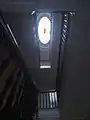 Oval oculus atop three-story center-hall staircase, Patroon Agent's House