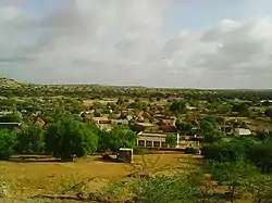 Overview of village Kertee