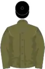 Khaki, black cap