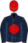 Dark Blue, Red disc, Red cap