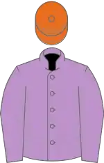 Mauve, orange cap