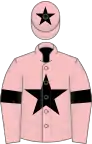 Pink, Black star, armlets and star on cap