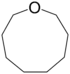 Structure of Oxonane