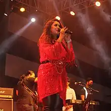 Oyshee at Rajdharpur Madhyamik Bidyalay's Golden Jubilee - 2023 Program