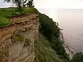Päite cliff, part of the Baltic Klint.