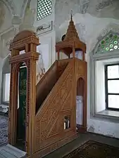 The minbar or pulpit