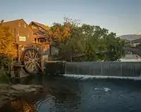 Pigeon Forge Mill Registered Historic Site.