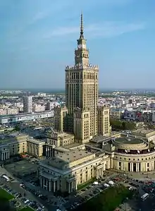 Palace of Culture and Science in Warsaw