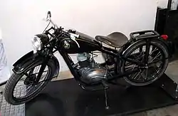 SHL M04 motorcycle, made in Poland between 1948 and 1952