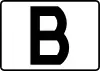 T-31 "plate indicating tunnel category" (ADR)