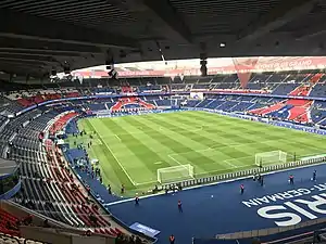PSG-Nantes Ligue 1 le 03-04-2019.