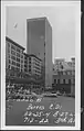 View of Pacific Building shortly before completion, from Marion Street and Third Avenue, April 17, 1970.