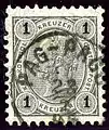 Austrian stamp bilingual cancelled in 1896