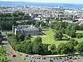 Second Wentworth Elm, Holyrood Palace, June 2010 (free-standing tree to right of palace)