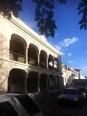 Portico of Palacio Borgella