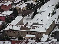 Aerial view of Palazzo Francesconi