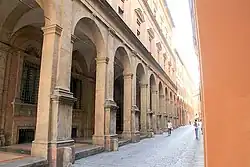 Palazzo Malvezzi in Bologna, seat of the metropolitan city.
