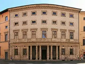 Mannerism - Palazzo Massimo alle Colonne (Rome), begun 1535, by Baldassare Peruzzi